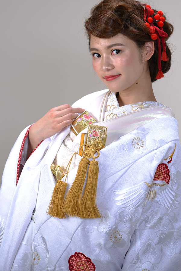 白無垢　鹿の子1