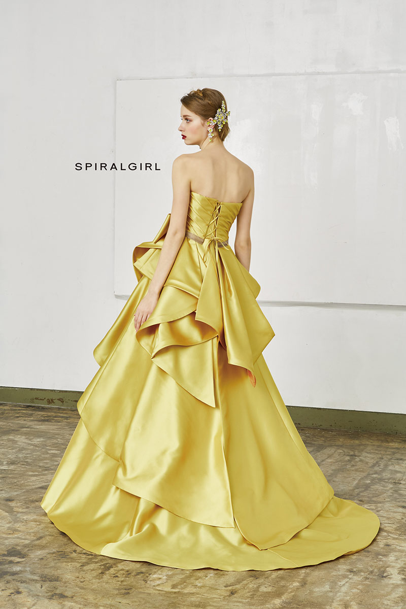カラードレス　イエロー2
