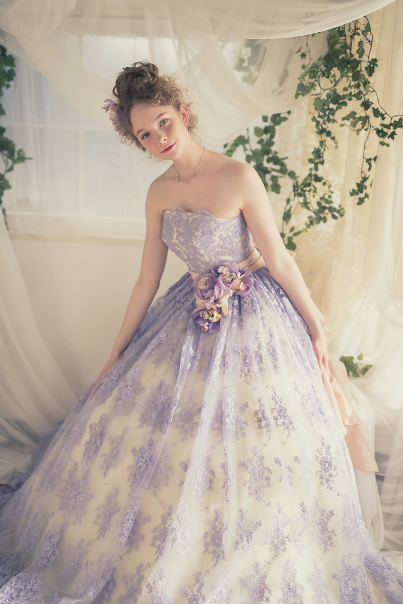 カラードレスパープル