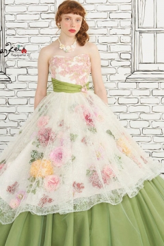 カラードレスのレンタル | 大阪本町 ウェディングドレスレンタルの